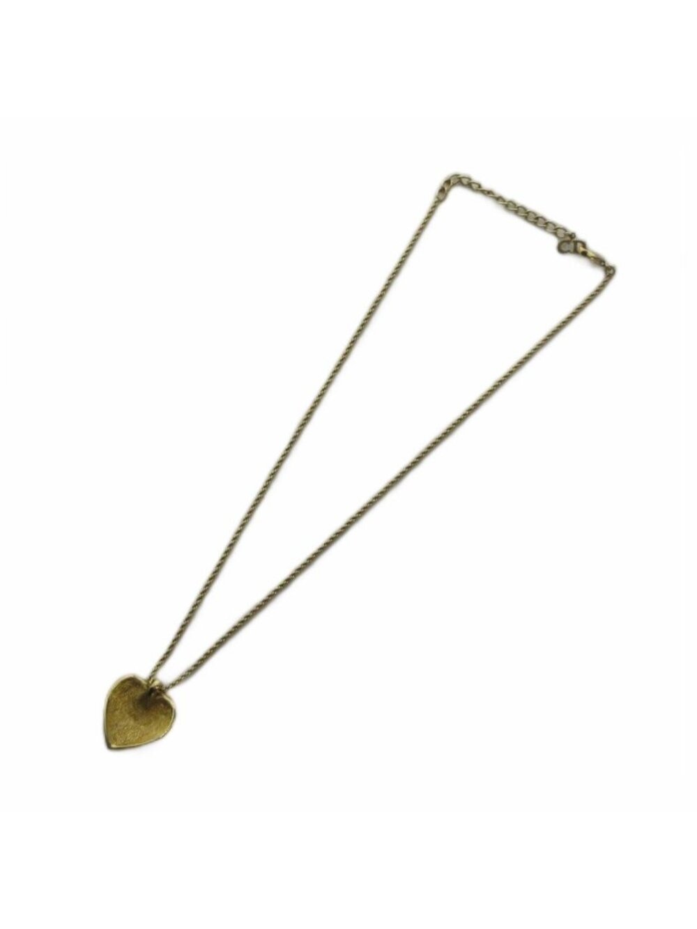 Dior Pendant Heart Rhinestone Gold - Picture 4 of 6